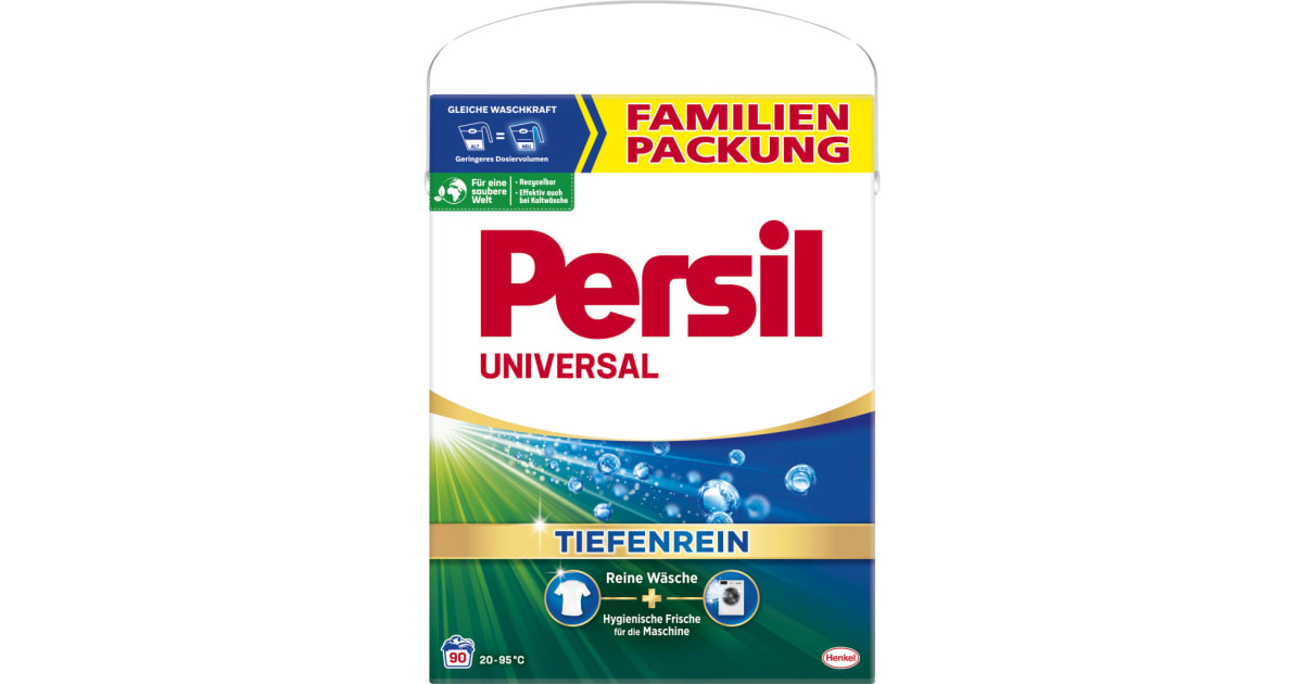 Persil Pulver Universal Tiefenrein 90 Waschgänge