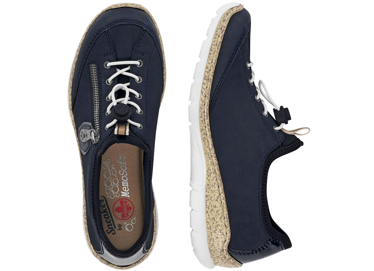 Rieker Sneaker mit Zierreißverschluss