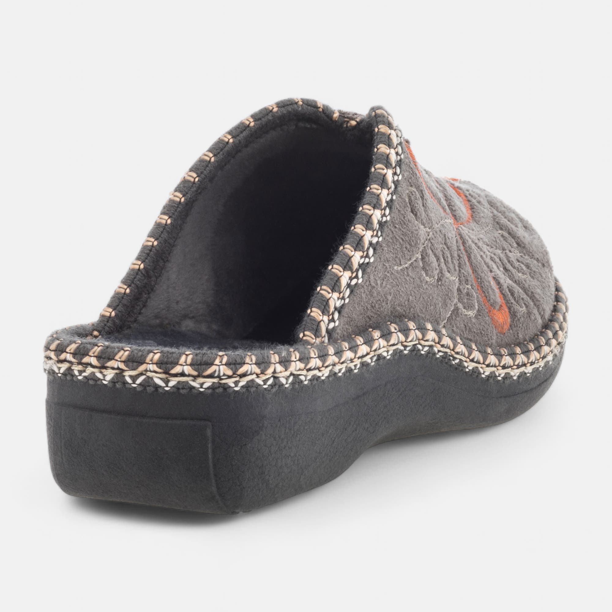 Pantoufles mules Femme orange