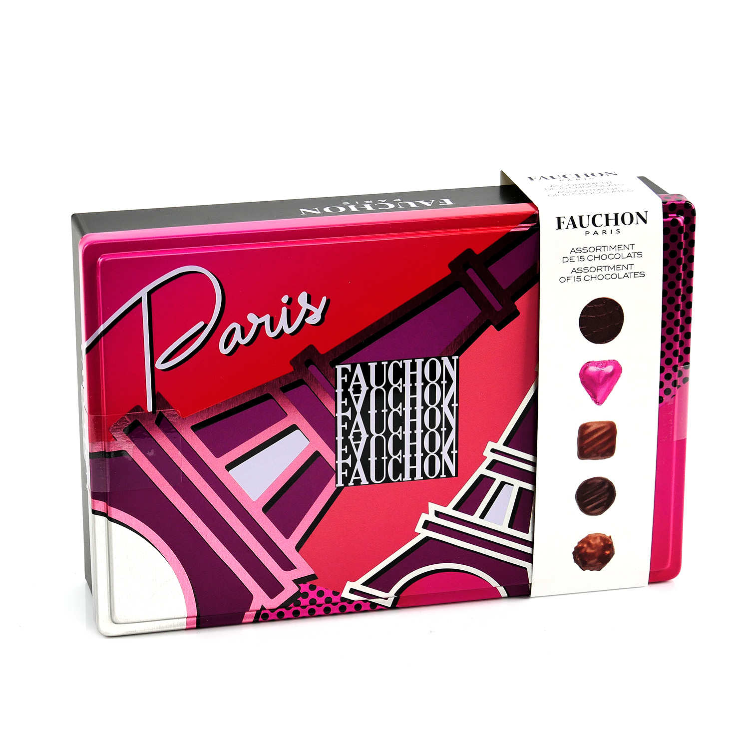 Assortiment de 15 bonbons de chocolat