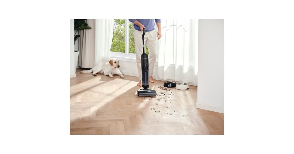 TinecoFloor One S6 Flashdry Pet nat- en droogstofzuiger & vloerreiniger nat- en droogzuiger  (Zwart, Stofzuigen en dweilen | oplaadbaar | iLoop Smart Sensor | FlashDry | app)