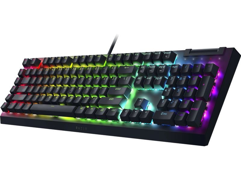 Razer Gaming-Tastatur BlackWidow V4 X Gaming-Keyboard mit RGB-Beleuchtung