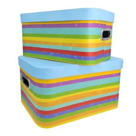 Idena Geschenkbox mit MetallgriffeFSC-Mix, 2er-Set