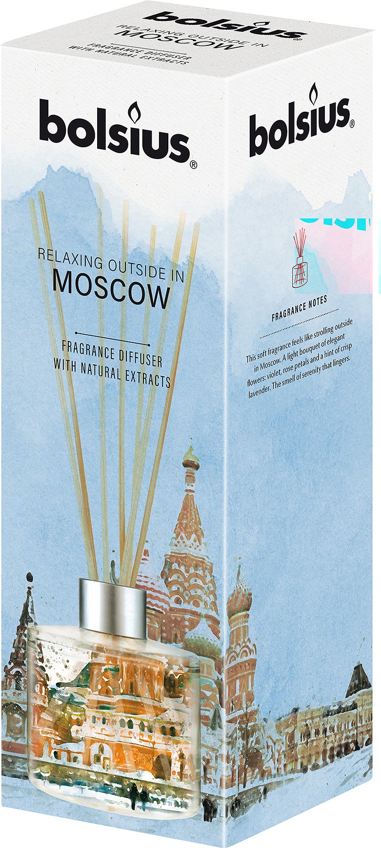Bolsius geurstokjes Around the World Moscow 100 ml