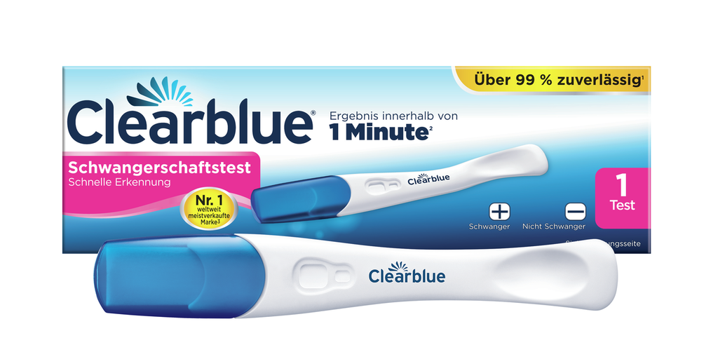 CLEARBLUE Schwangerschaftstest Schnelle Erkennung 1 Stk