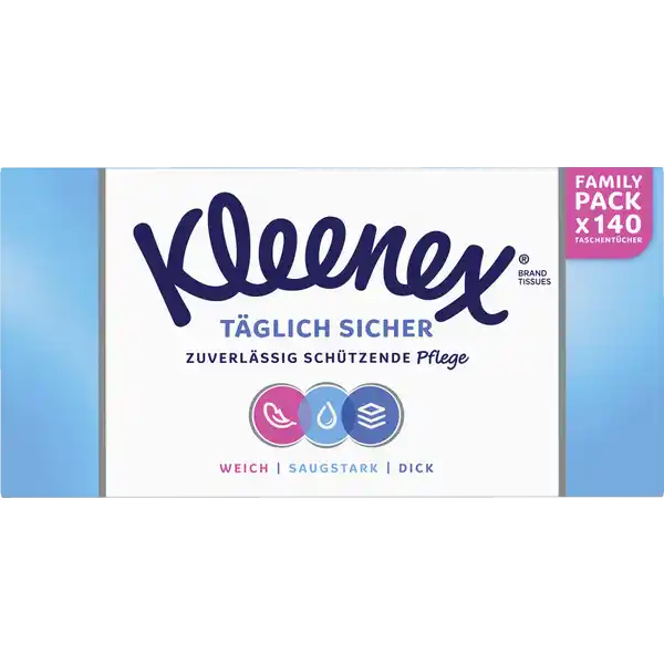 Taschentücher Täglich Sicher Family Pack