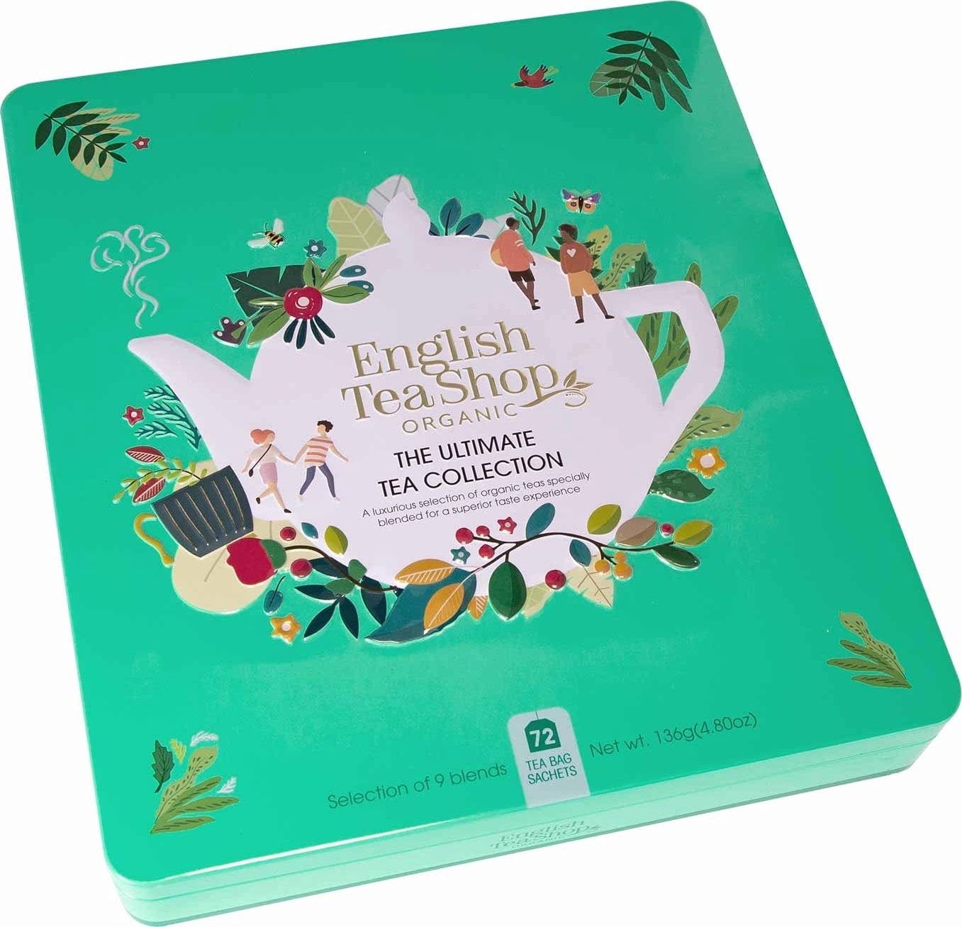 English Tea Shop  Bio Tee-Kollektion in edler Metalldose 