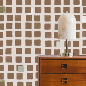 Theo-Bert Pot vliesbehang Graphic Blocks