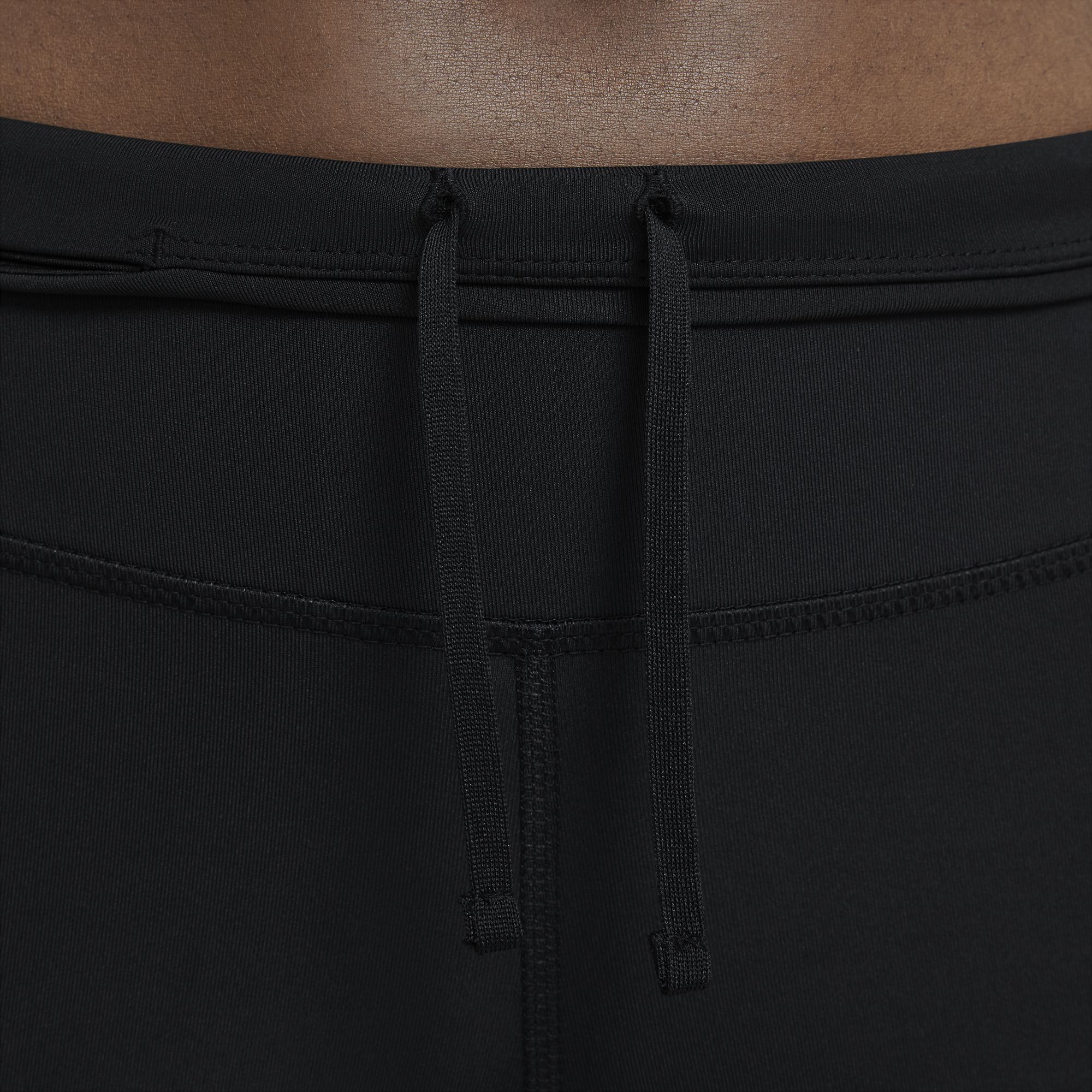 Dri-FIT Fast Mid-Rise Crop Dame 010 Black/Reflective Silver