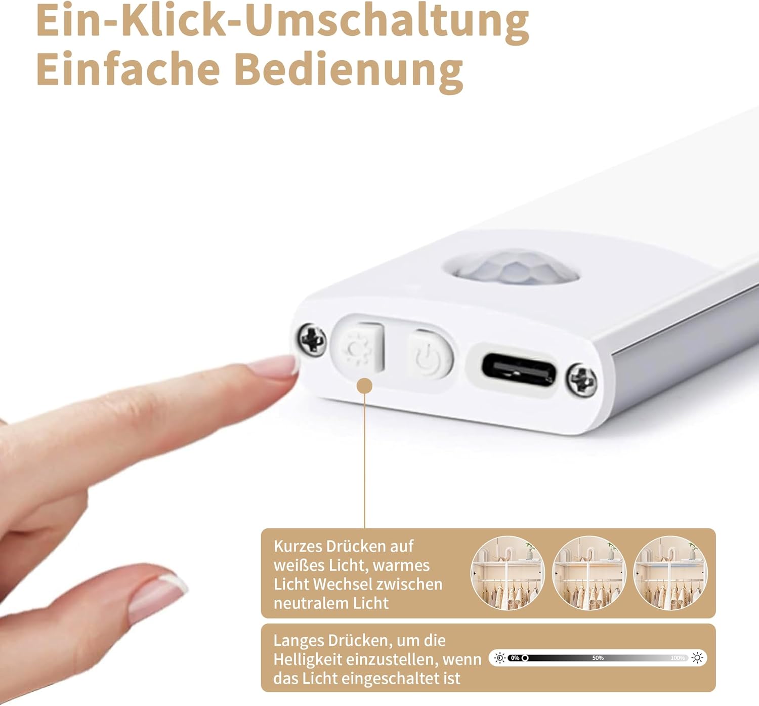 Kleiderschrank mit LED-Beleuchtung,Vielseitiger Drehtürenschrank mit 2 Türen aus gehärtetem Glas,Glasschrank mit Kleiderstange,Wardrobe closet mit 2 Schubladen,Schrank Mehrzweckschrank (Weiß-1)