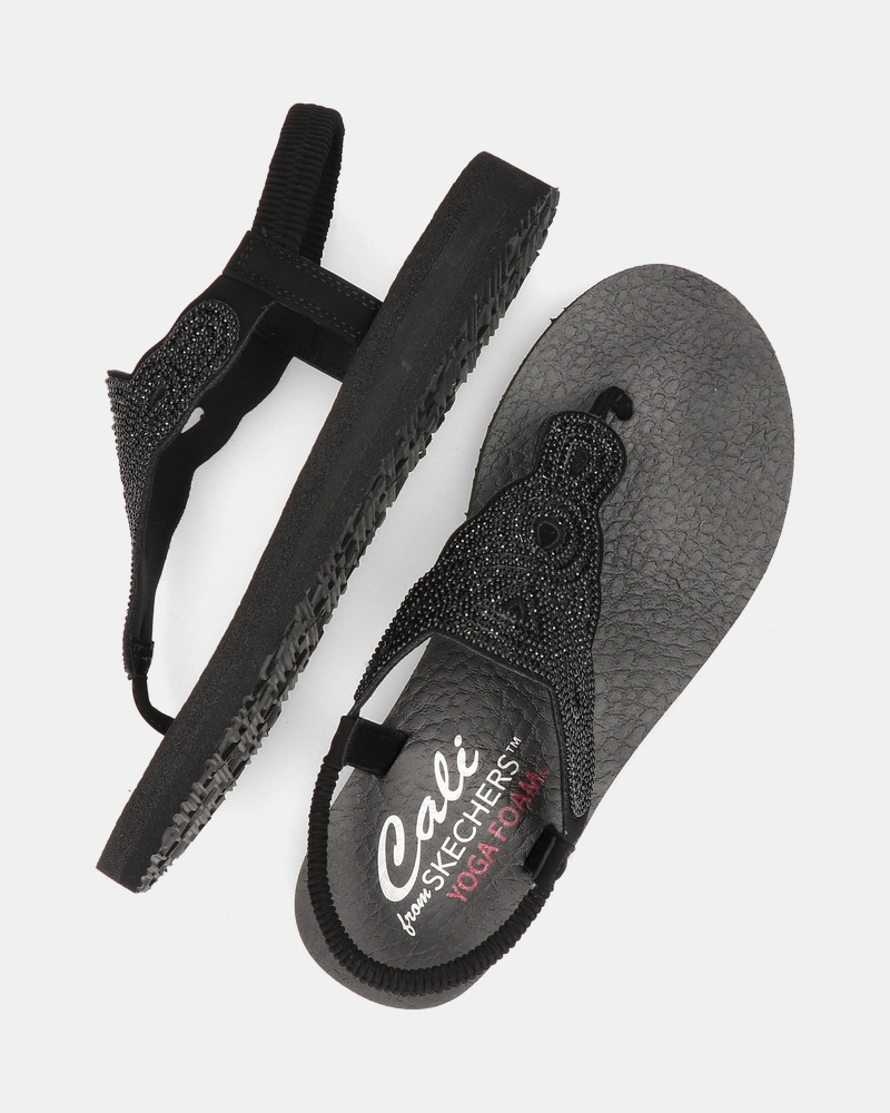 Skechers Meditation Sandalen  - zwart