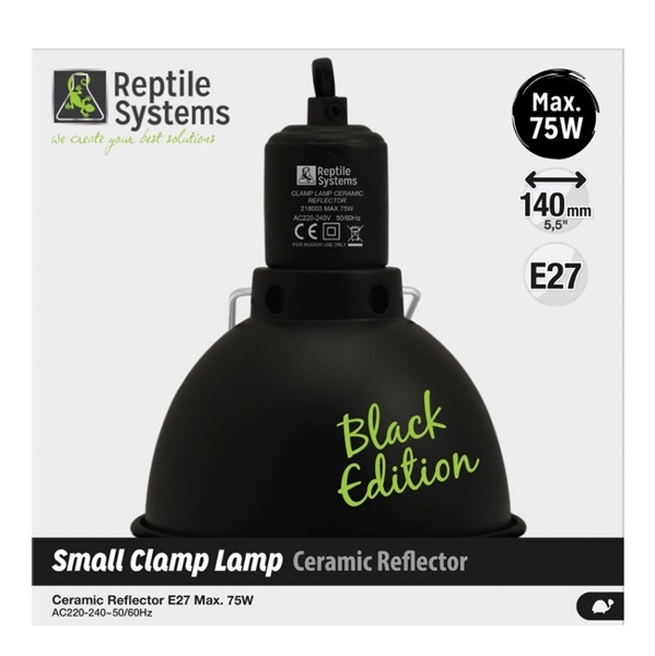 Reptile Systems AS Ceramic Reflector Clamp Lamp Small 140mm  5,5inch