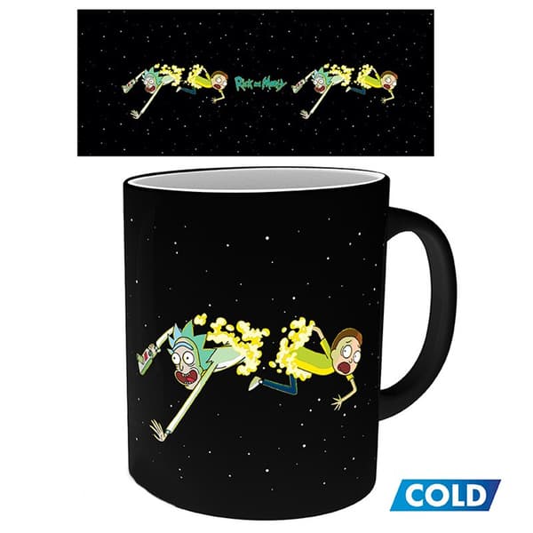 Rick og Morty Fargeskiftende Krus