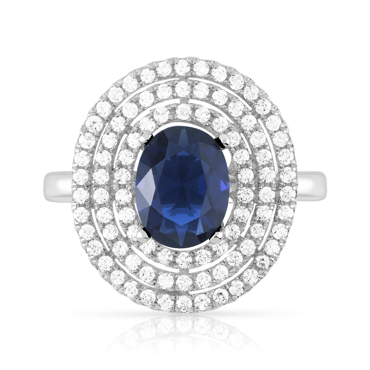 Bague argent 925 zirconia