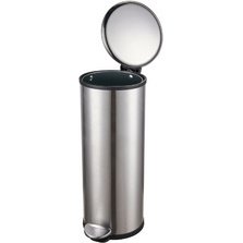 Poubelle à pédale 'the zinc', 20 litres, blanc