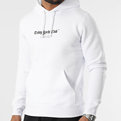 Sweat Capuche Art Series Blanc