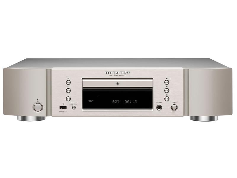 Marantz CD-Player CD6007 Gold/Silber CD-Player mit ausgereiftem Kopfhörerverstärker