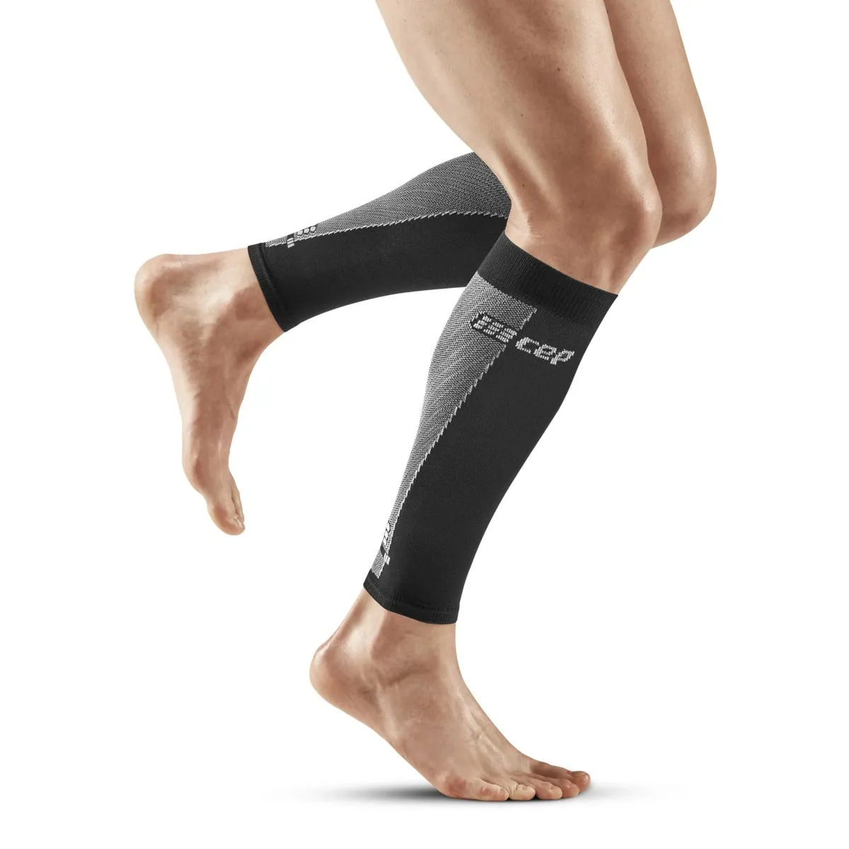 CEP Cep Ultralight Sleeves, Calf, V3, Men Black/Grey