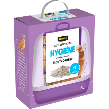 Jumbo Kattenbakvulling Hygiëne Klontvormend 6 L