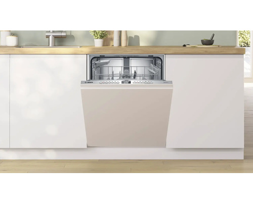 Bosch SMV4EAX23E volledig geïntegreerde vaatwasser, 59,8 x 81,5 x 55 cm, voor 13 couverts, 9 l inhoud, 40 dB(A)