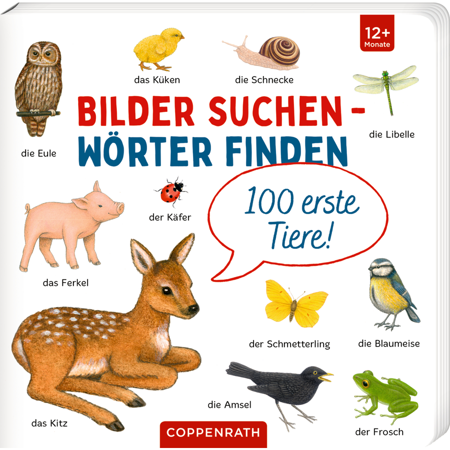 Coppenrath Bilder suchen - Wörter finden: 100 erste Tiere!