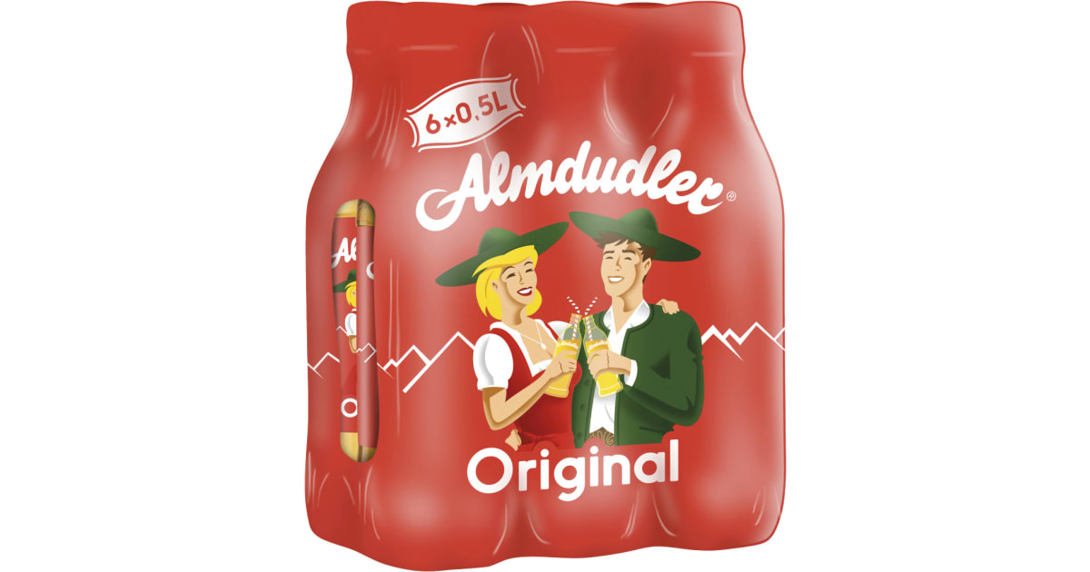 Almdudler Original Tray 6x 0,5 Liter (Einweg)