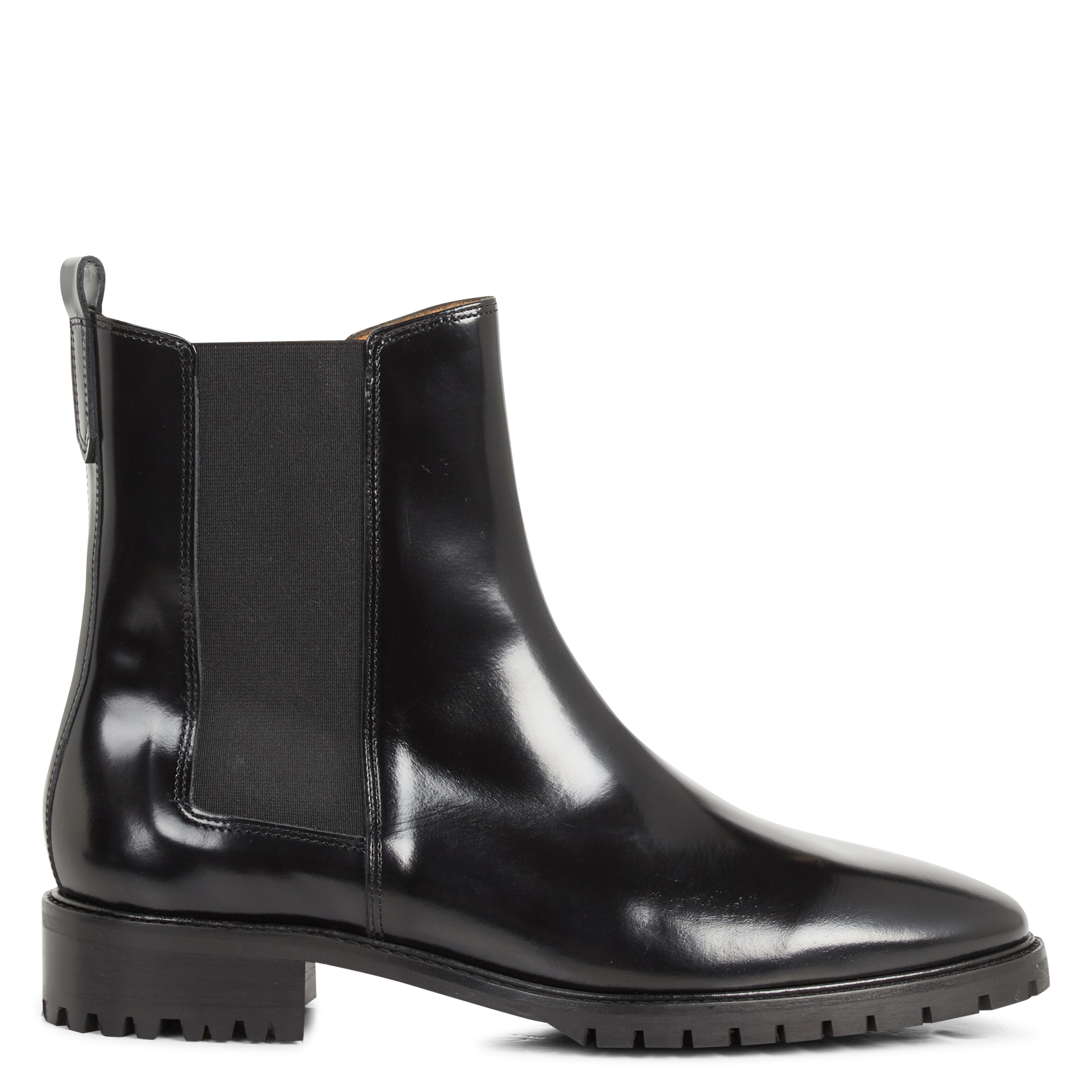 BOTTINES 500 - Chealsea boots en cuir| Noir