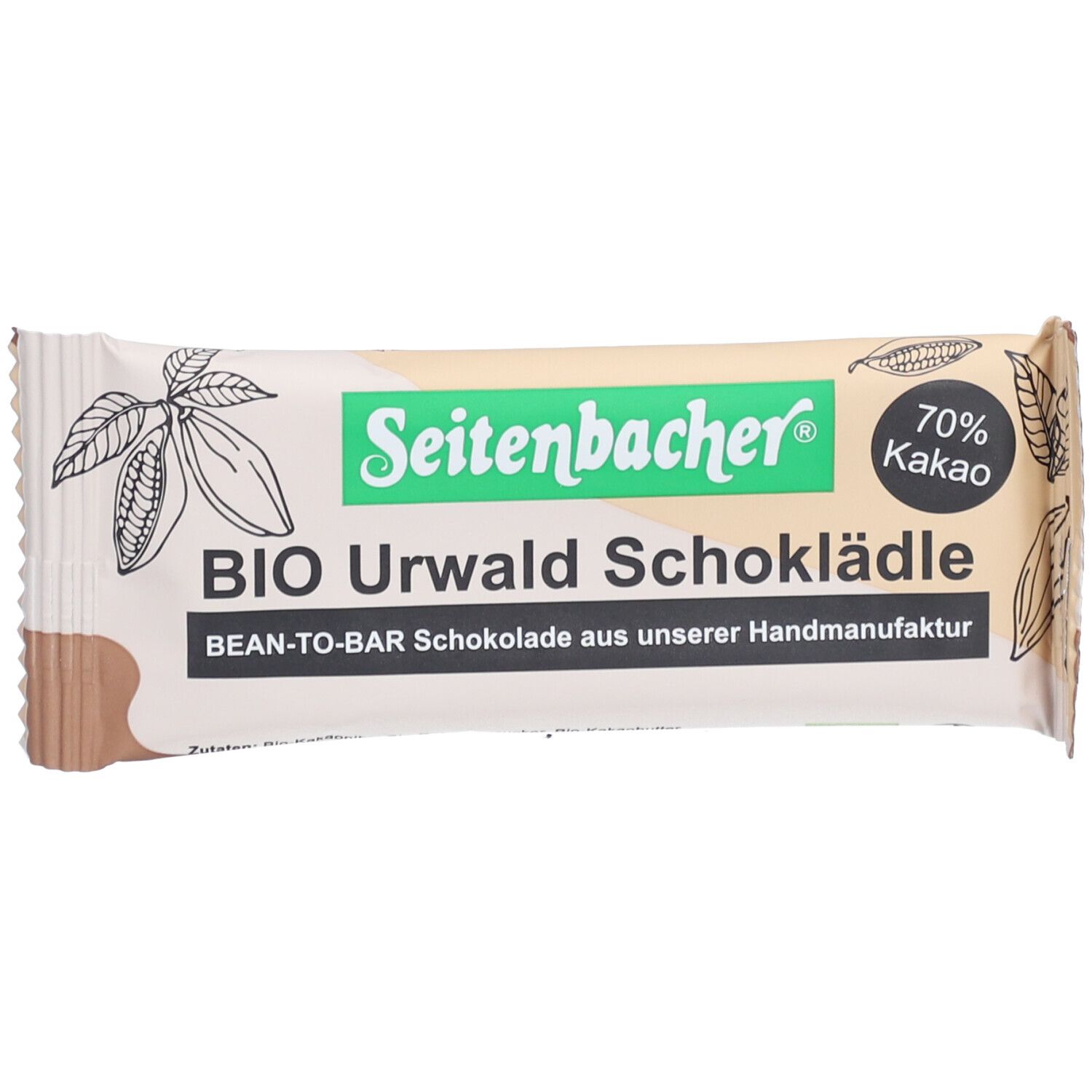 Seitenbacher Bio Urwald Schokolade 