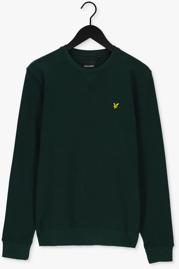 LYLE & SCOTT groene lyle & scott trui crew neck sweatshirt
