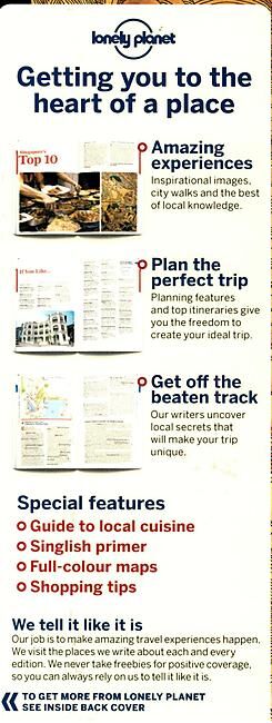 LONELY PLANET - SINGAPOUR LONELY PLANET EN FRANCAIS