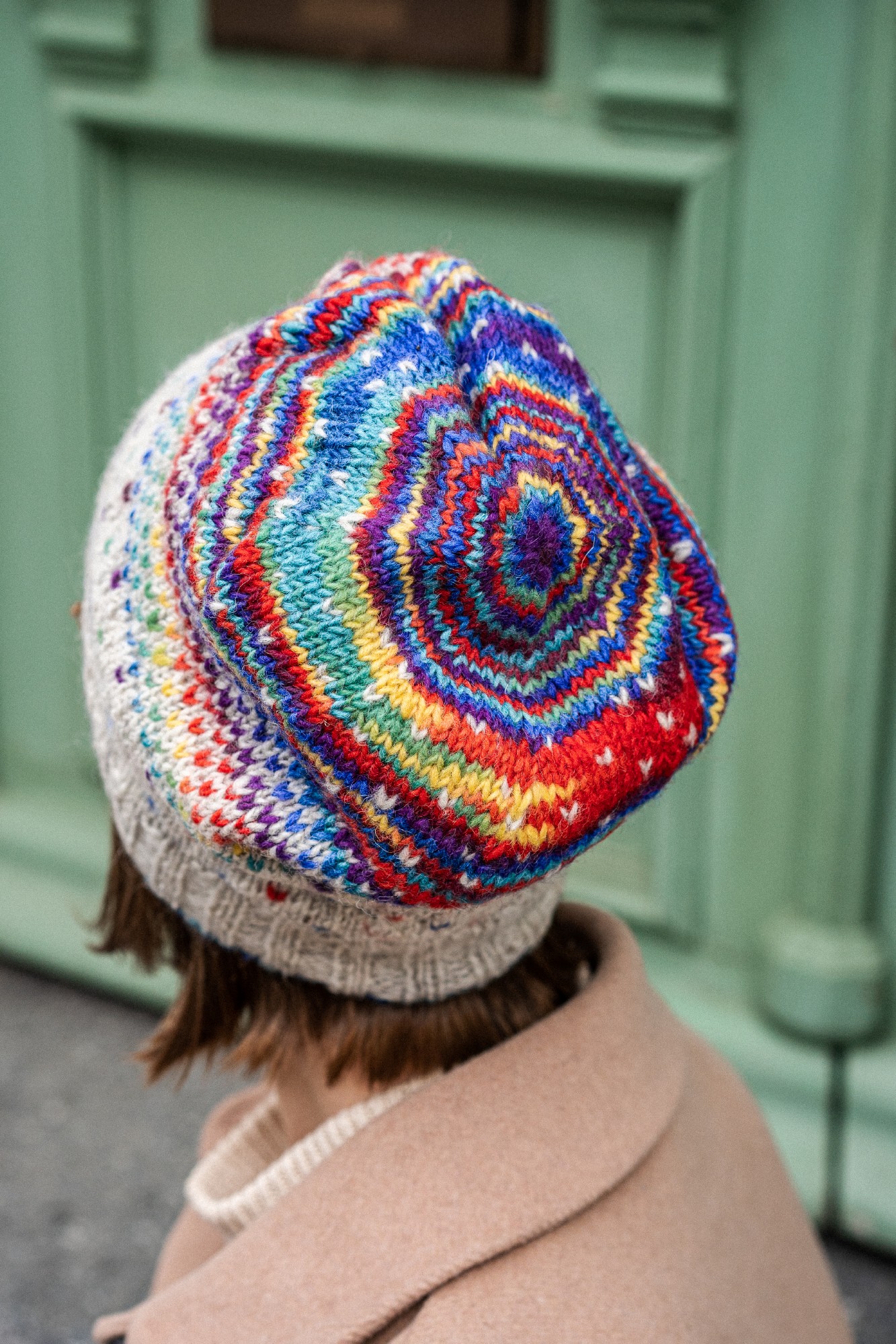 Strickmütze, beige, multicolor günstig bestellen