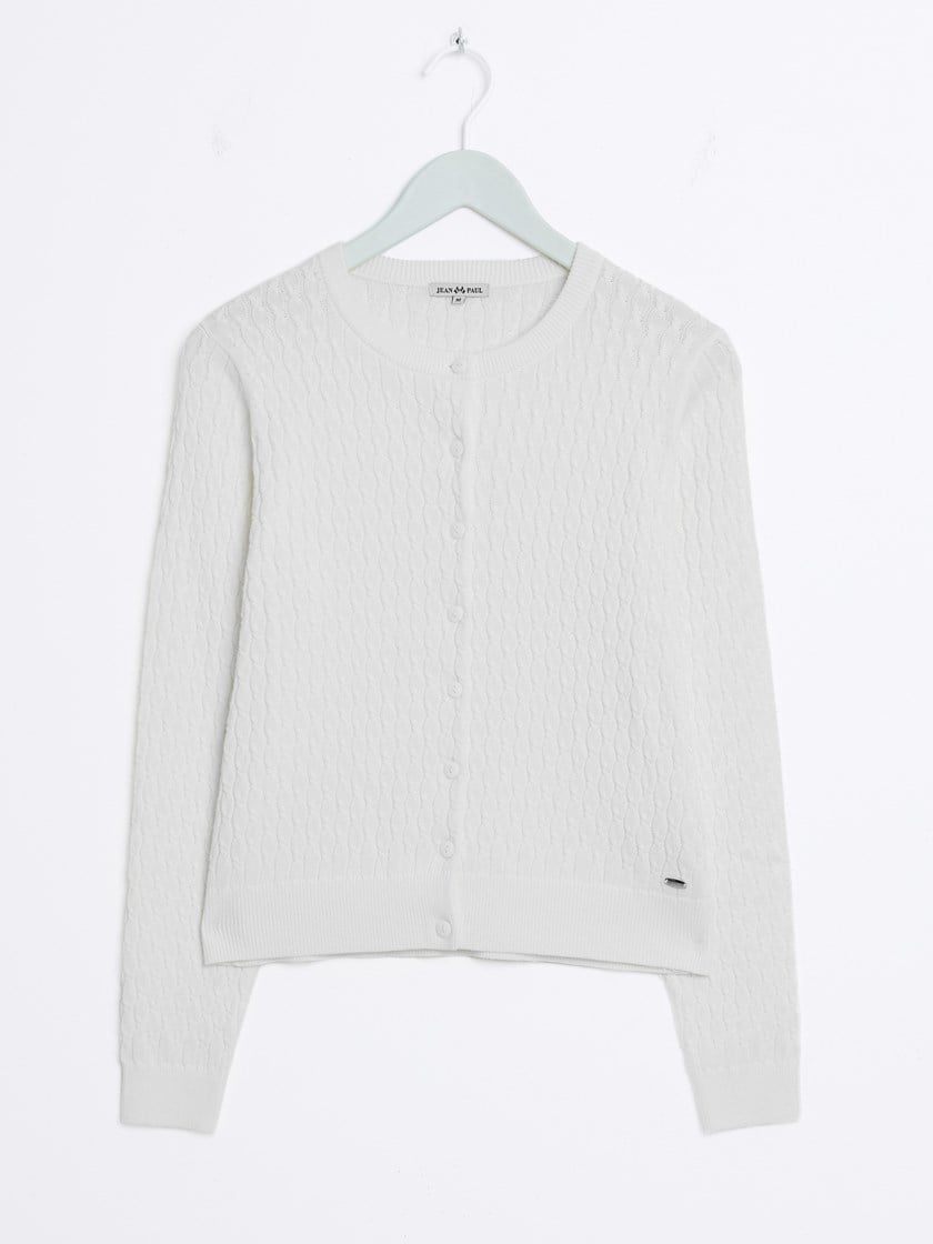 Sofie cardigan Marshmallow