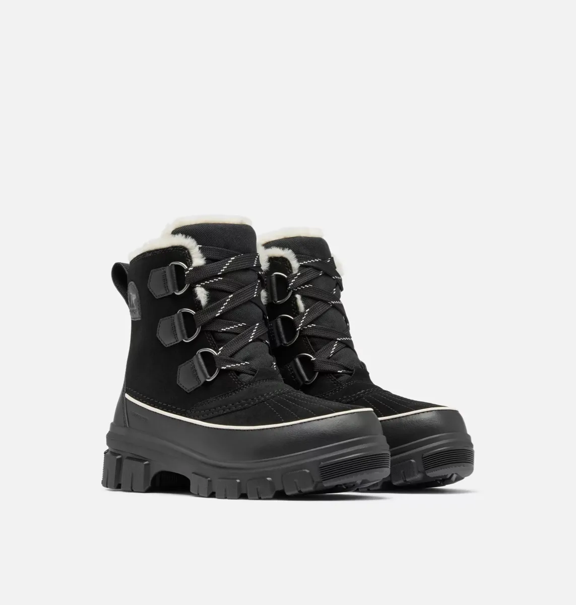 Sorel Women's Torino V Waterproof Black/Fawn