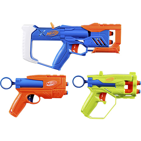 Nerf N Series dart blasters 3-pak