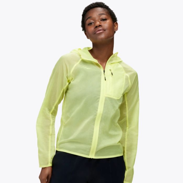 Hoka Dame Jakker Skyflow Jacket Gul