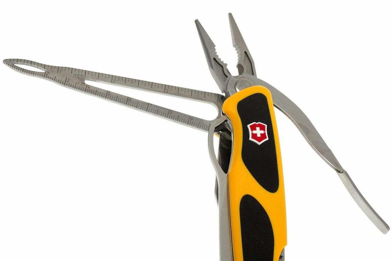 Victorinox Rangergrip Boatsman geel-zwart 0.9798.MWC8 Zwitsers zakmes