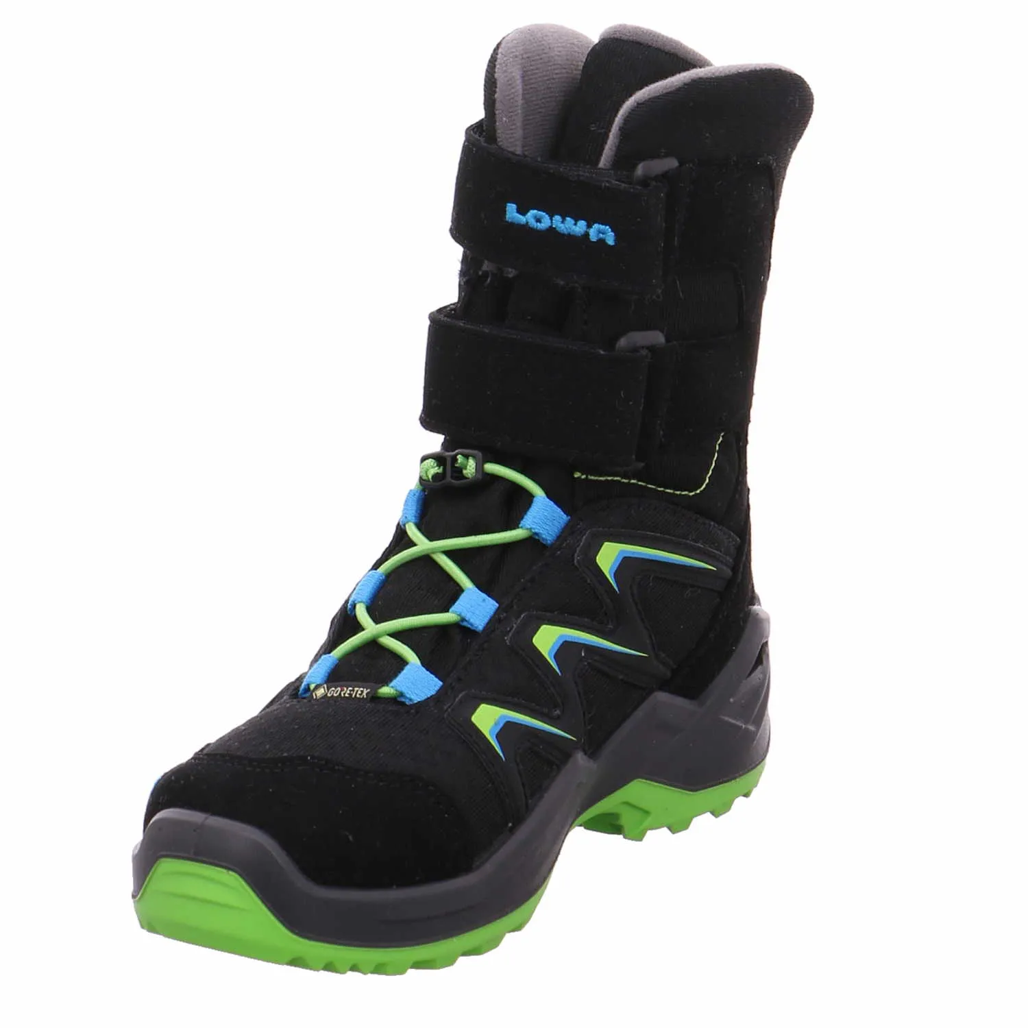 LOWA Kleinkinder-Snowboot  Membran Schwarz Synthetik  Winterstiefel Unisex