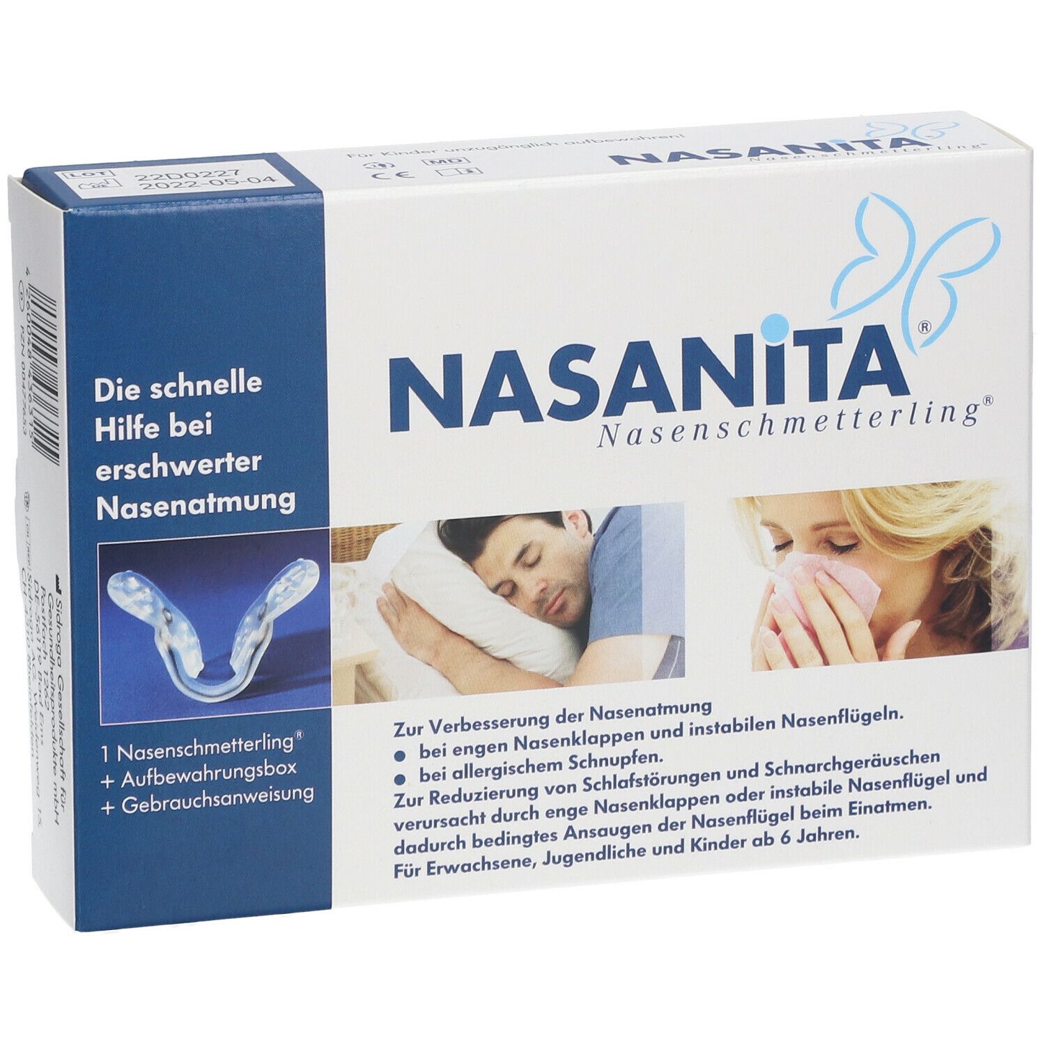 Nasanita Nasenschmetterling®