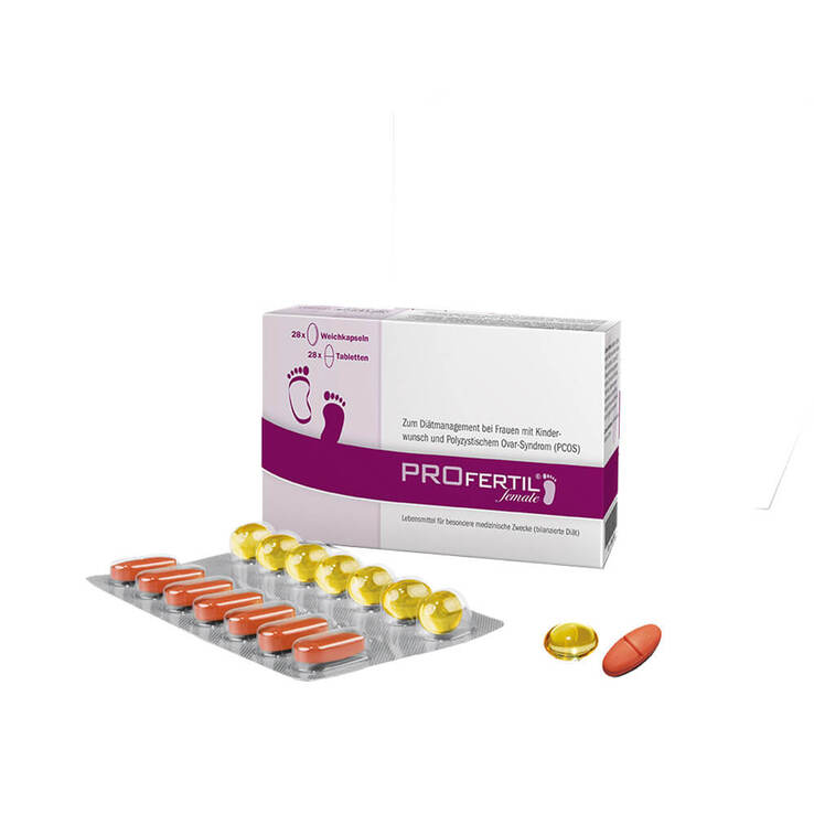 Profertil female Tabletten / Kapseln Kombipckg.1 Monat, 1 St