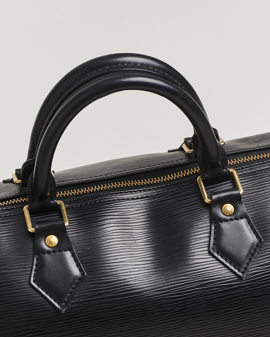 Louis Vuitton Pre-Owned Speedy 30 Epi Leather Handbag Black