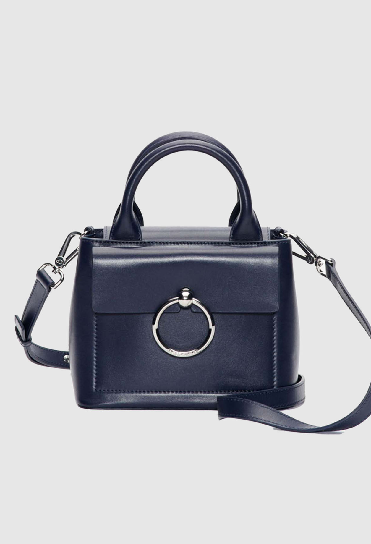 Sac Anouck mini cuir marine