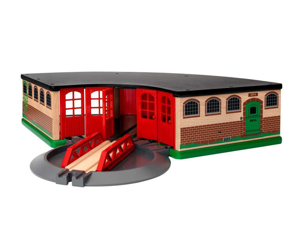 BRIO Spiel Großer Ringlokschuppen