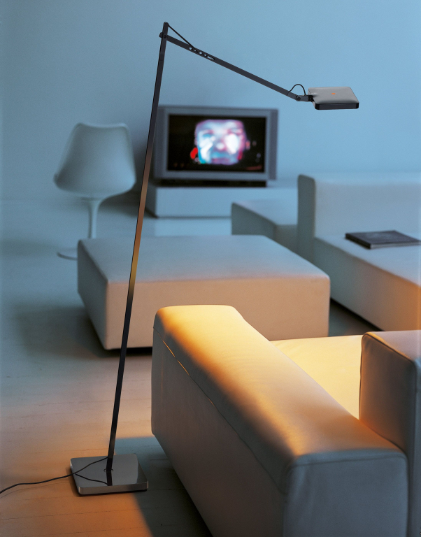 Flos Kelvin F vloerlamp LED zwart