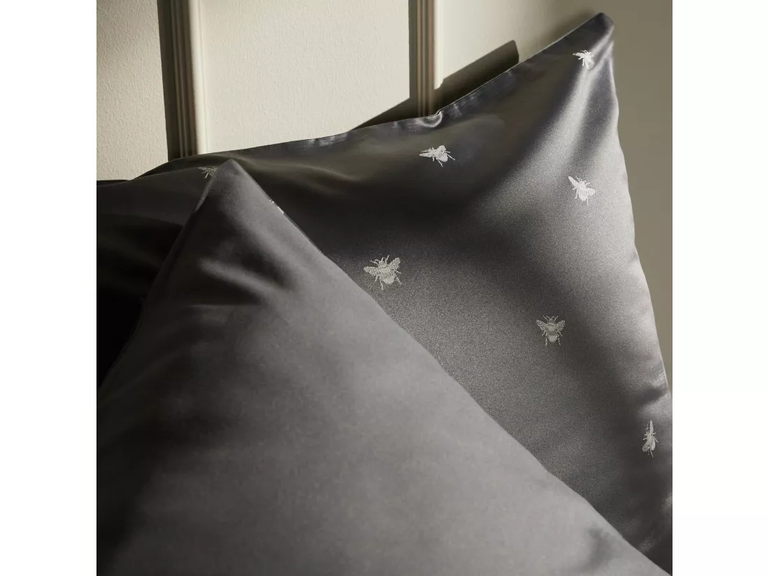 Drap En Jacquard Beliamo Gris Foncé 160 x 200