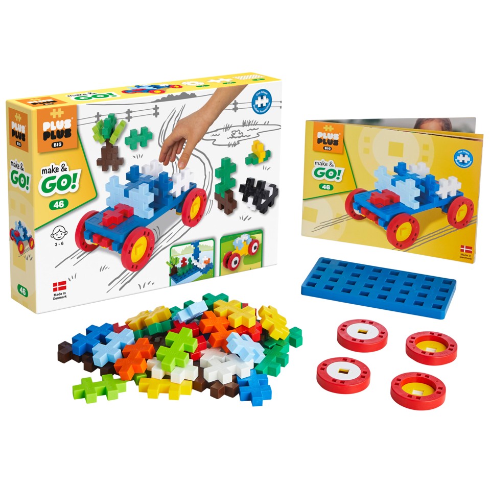 Plus-Plus - BIG Make & Go! 46 - Byggesæt