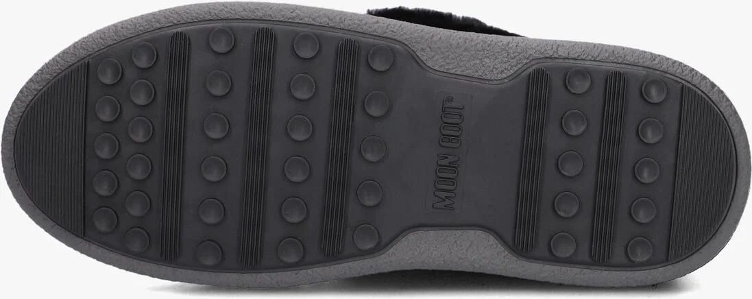 MOON BOOT zwarte moon boot  ltrack faux fur