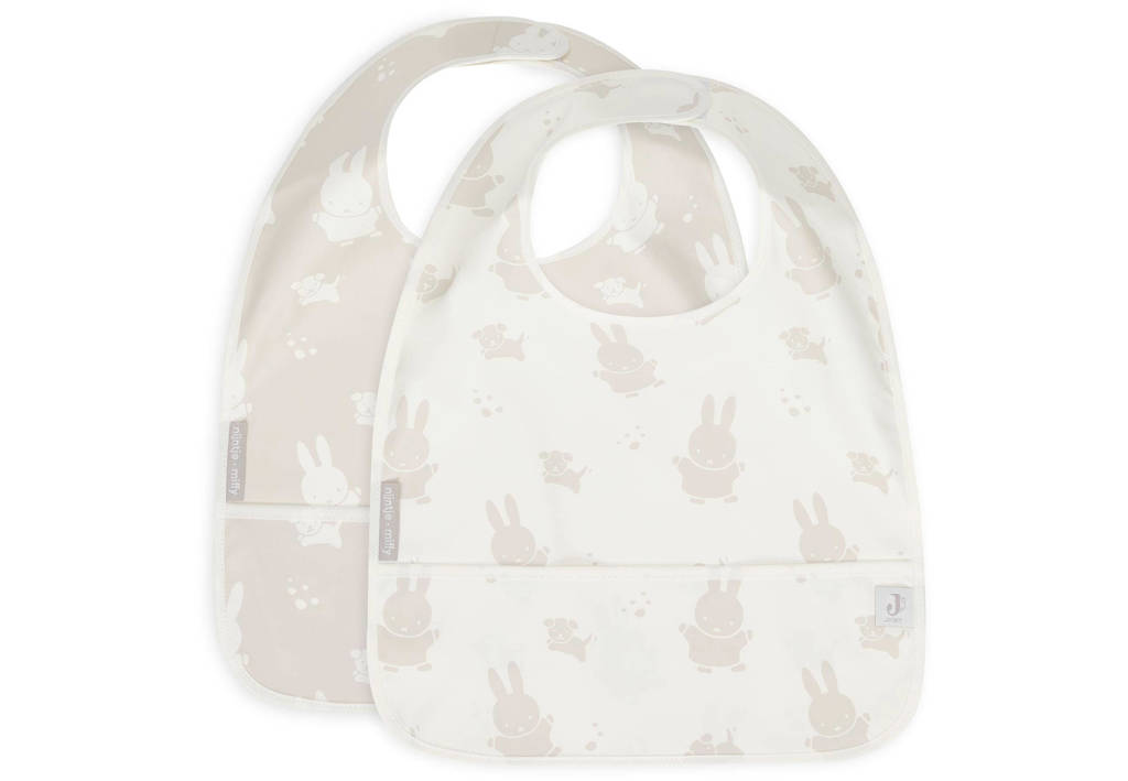 waterproof slab Miffy&Snuffy - set van 2 Nougat