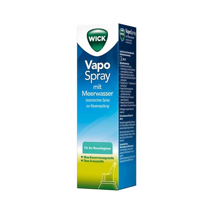 WICK Vapospray zur Nasenspülung Isotonic, 100 ml