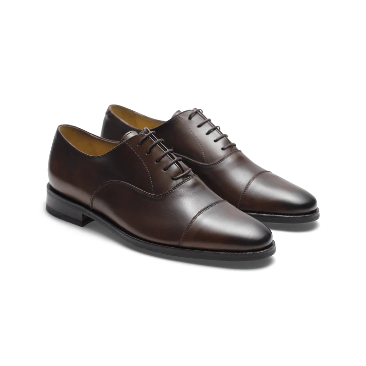 Parker-Richelieu en cuir brown