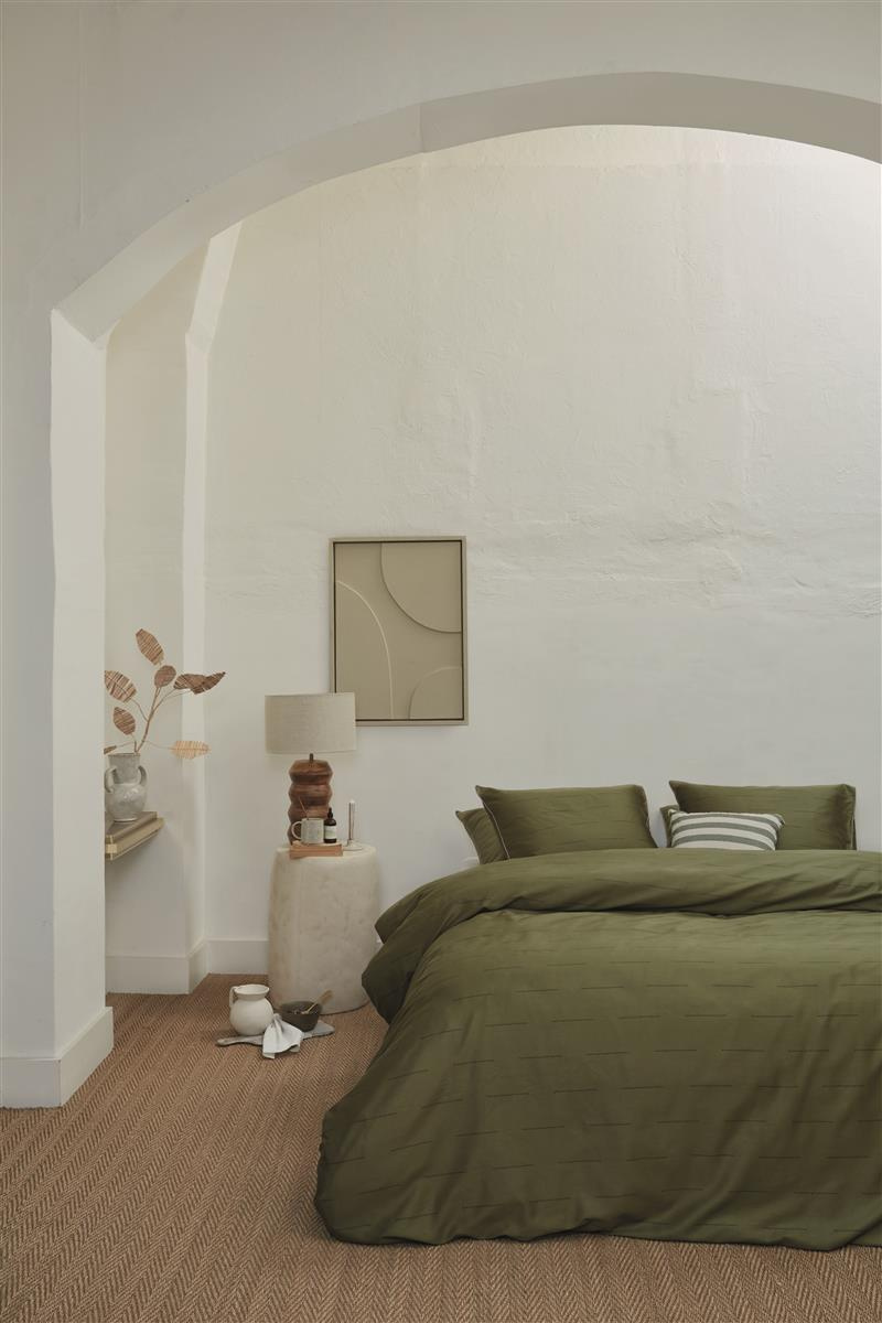Bettwäsche BLURRED LINES Satin 135x200 cm, mit 1 Kissen